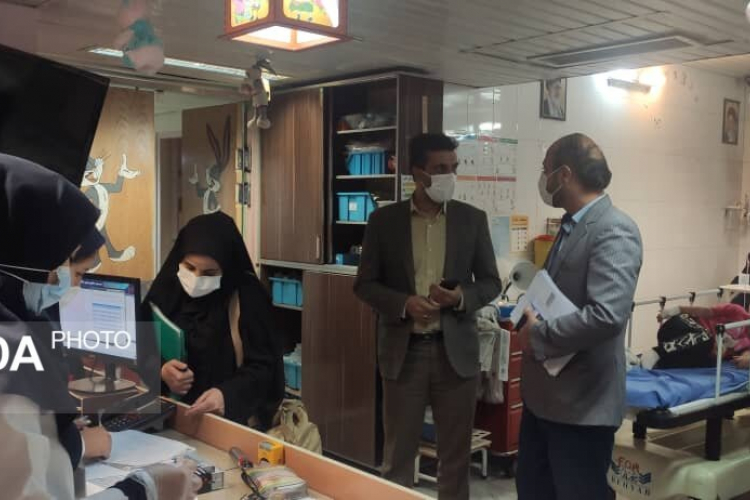 بازرسی و رصد سنجه های فرهنگی از مرکز آموزشی درمانی امام حسین(ع)