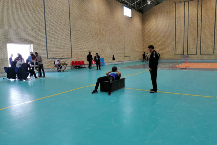 سنجش داوطلبان حراست در مجموعه تربیت بدنی دانشگاه علوم پزشکی اصفهان